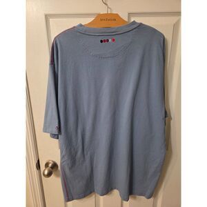 Vtg Coogi Short Sleeve Blue Mens TShirt Size 2XL y2k hip hop